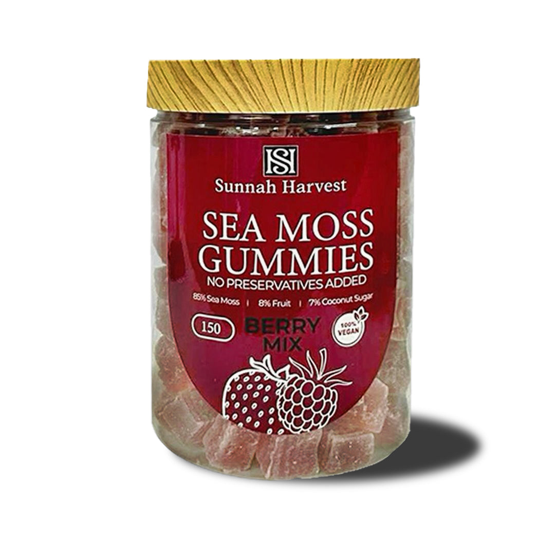 Sea Moss Gummies – Mulberry & Strawberry Mix